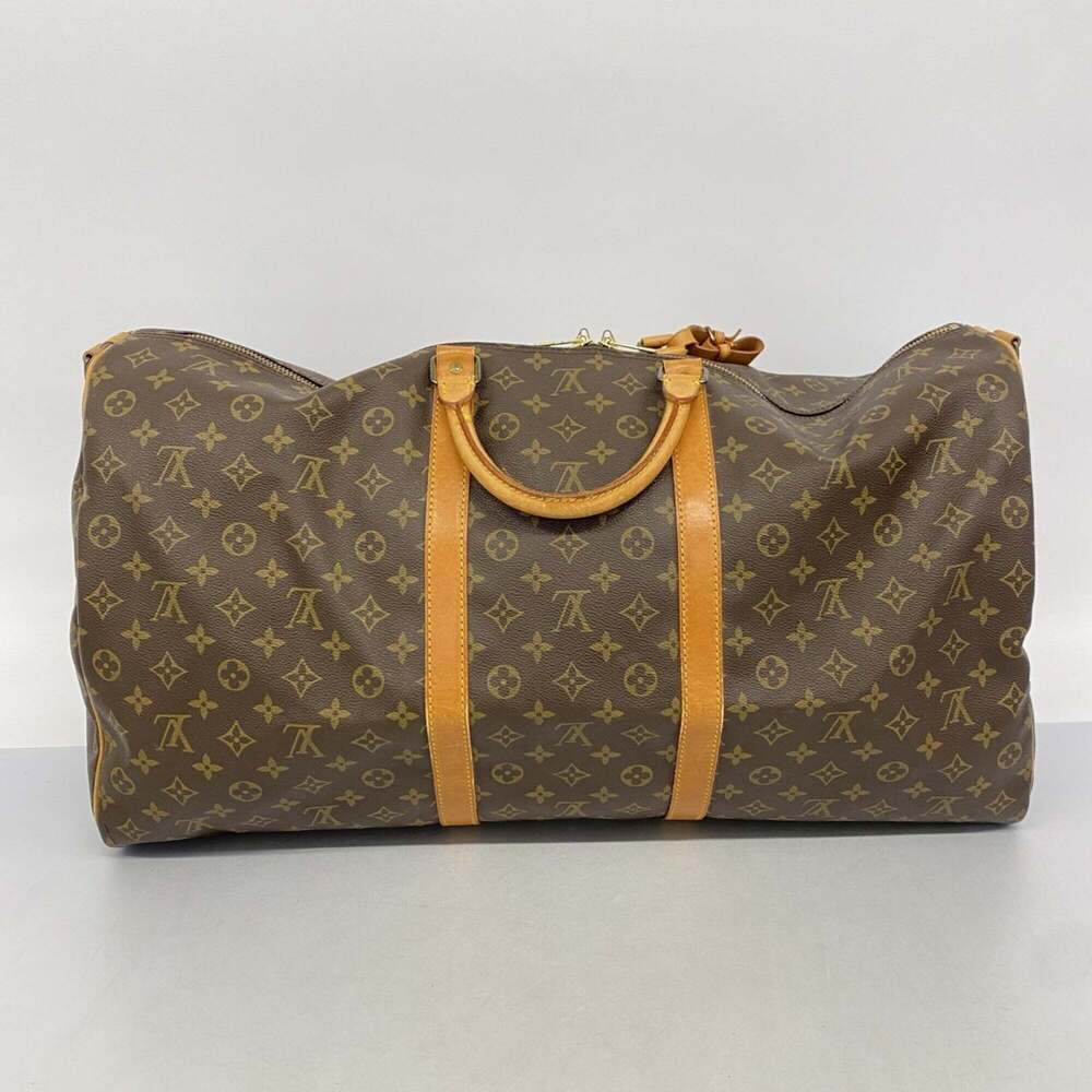 LOUIS VUITTON Brown Monogram Boston Bag - Picture 12 of 12